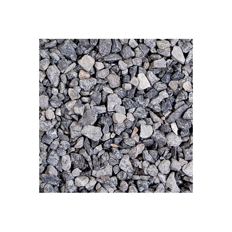 Gravier concassé gris 6,13-14 mm 40 kg