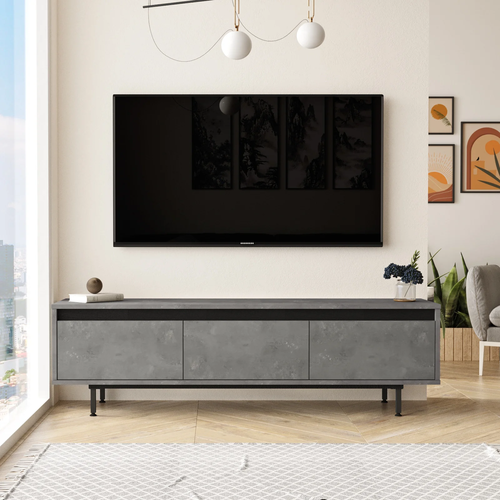 TV-meubel Celdtun