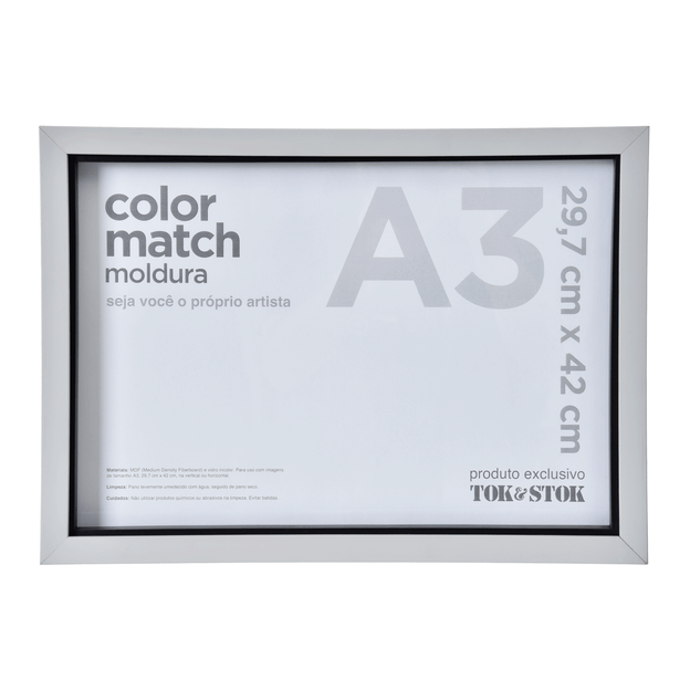 MOLDURA A3 29 CM X 42 CM COLOR MATCH