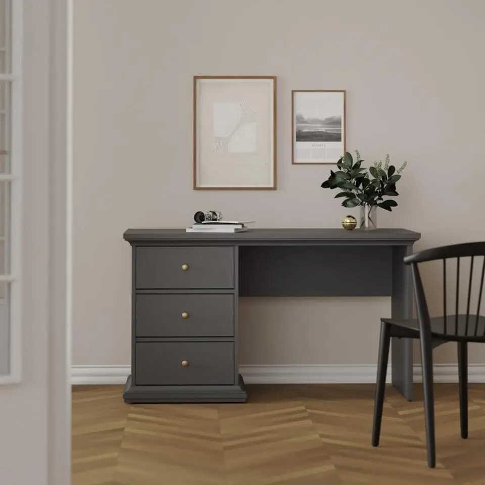 Bureau Grijs - 130x60x75cm - Paris