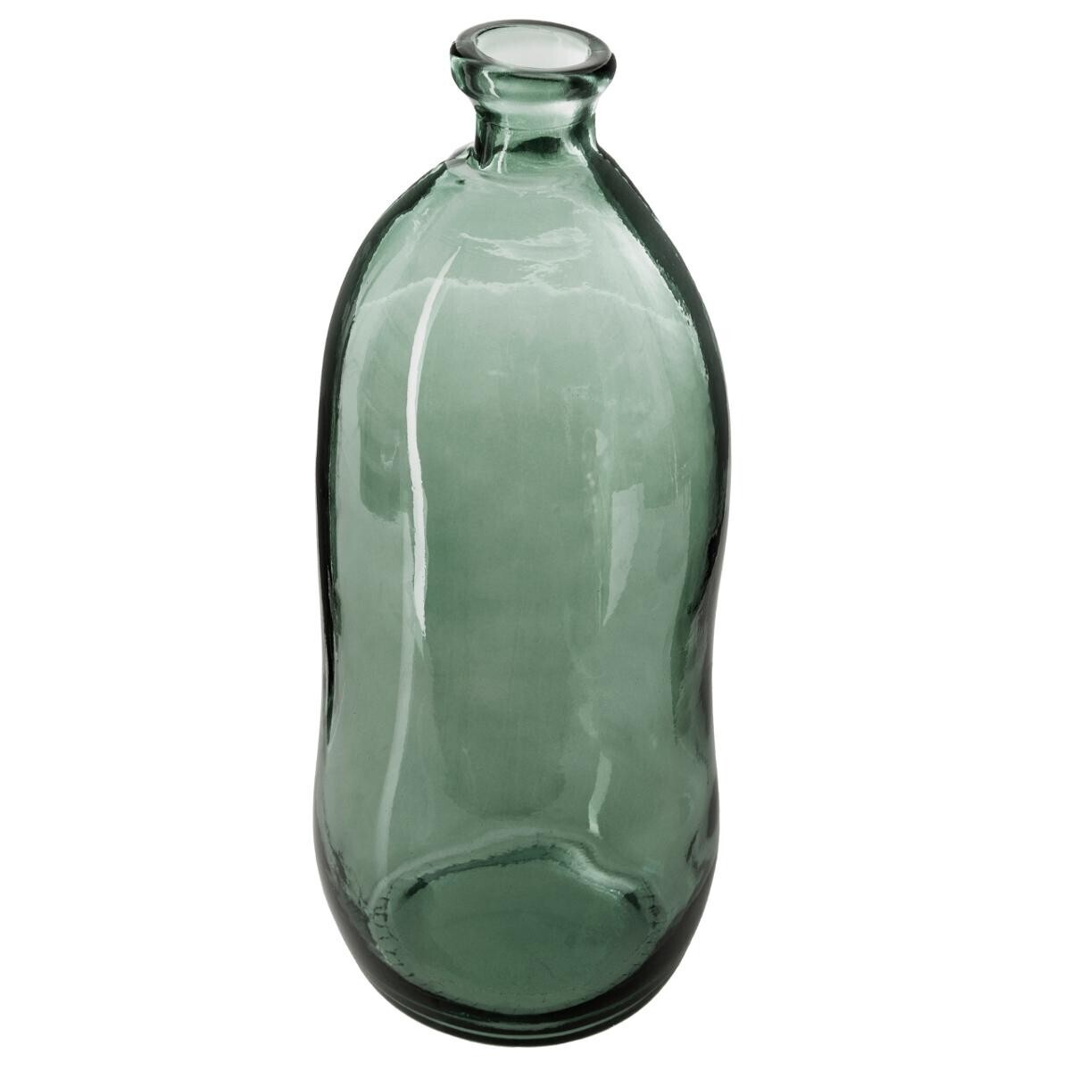 Vase bottle "Uly" Recycled glass, h.73 cm
