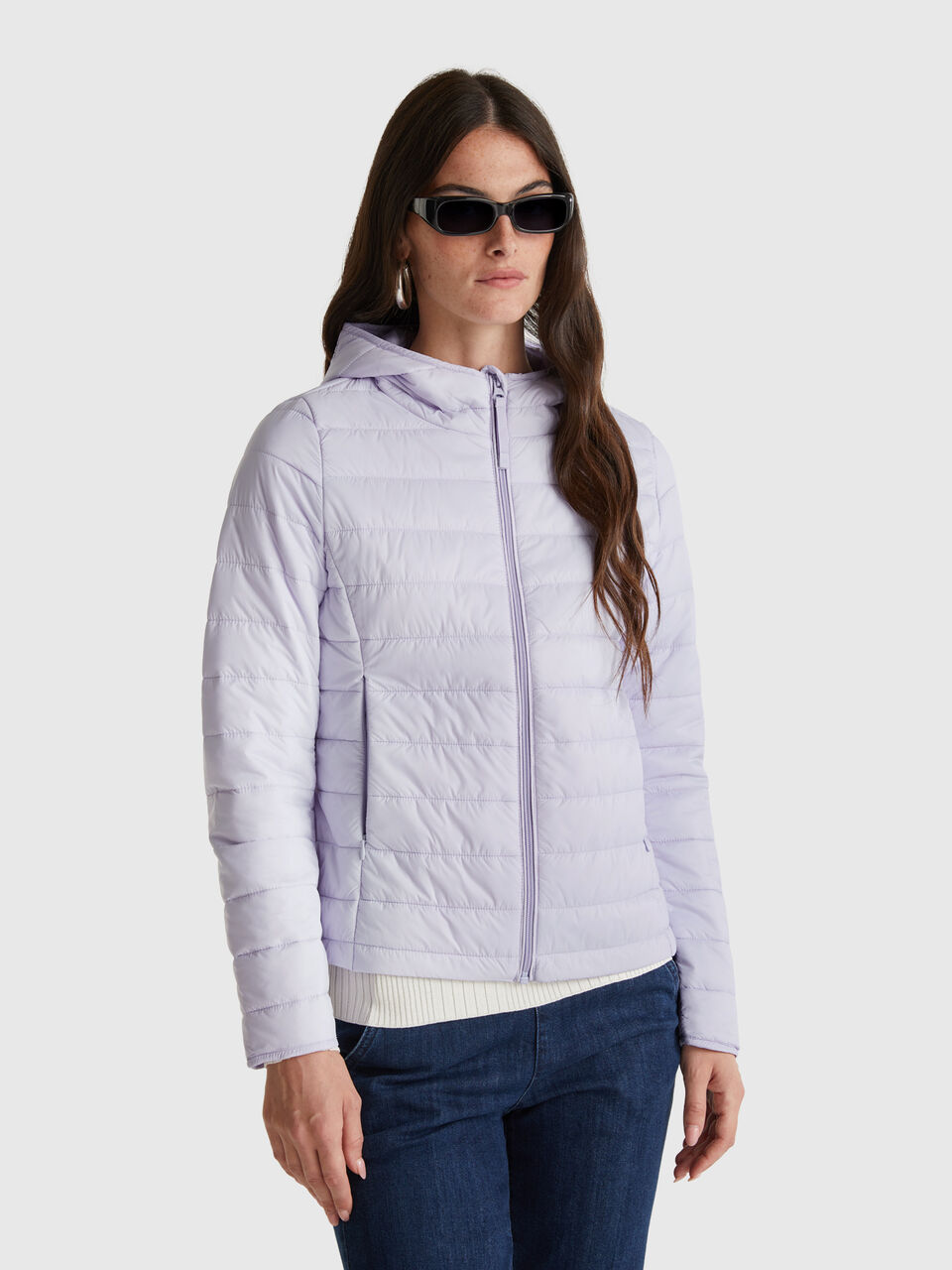 Slim fit padded jacket