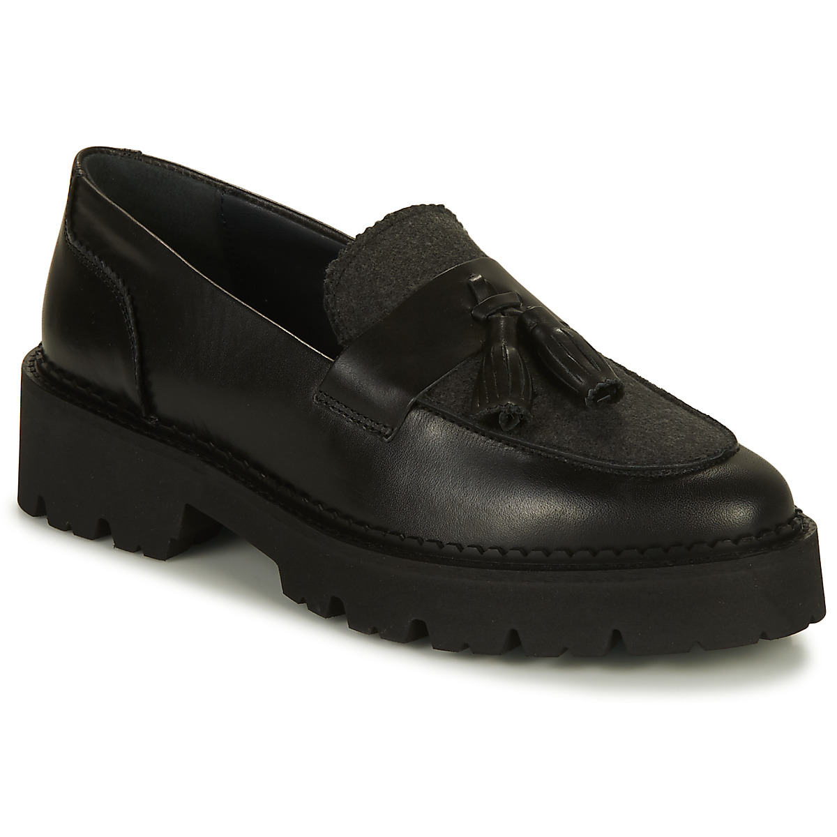 JB Martin - FAUSTINE - Veal / Black / Felt