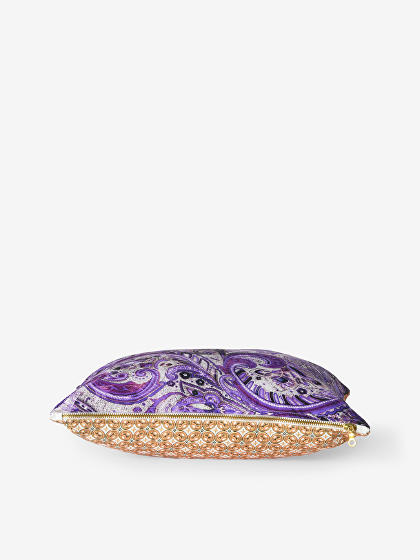 Coussin biface retro 30x40cm - hk living violet