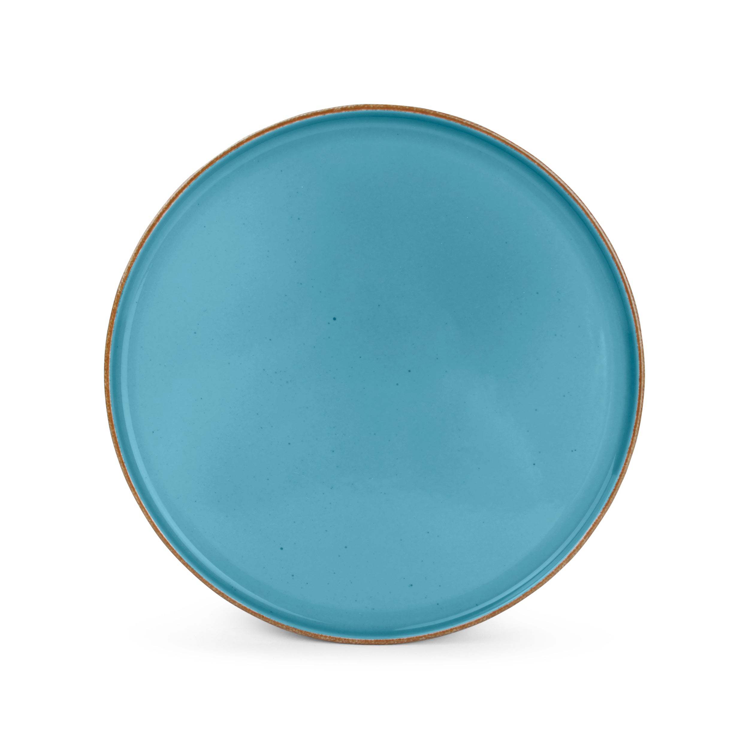 Bonbistro - Plat bord 28cm blauw Collect - Set van 6