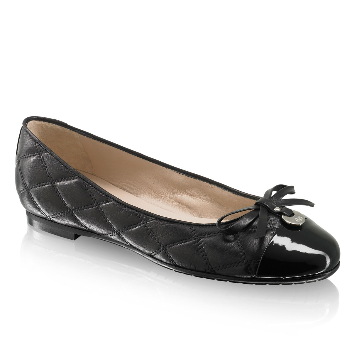 Russell & Bromley CHARMING Quilted Ballet Flat