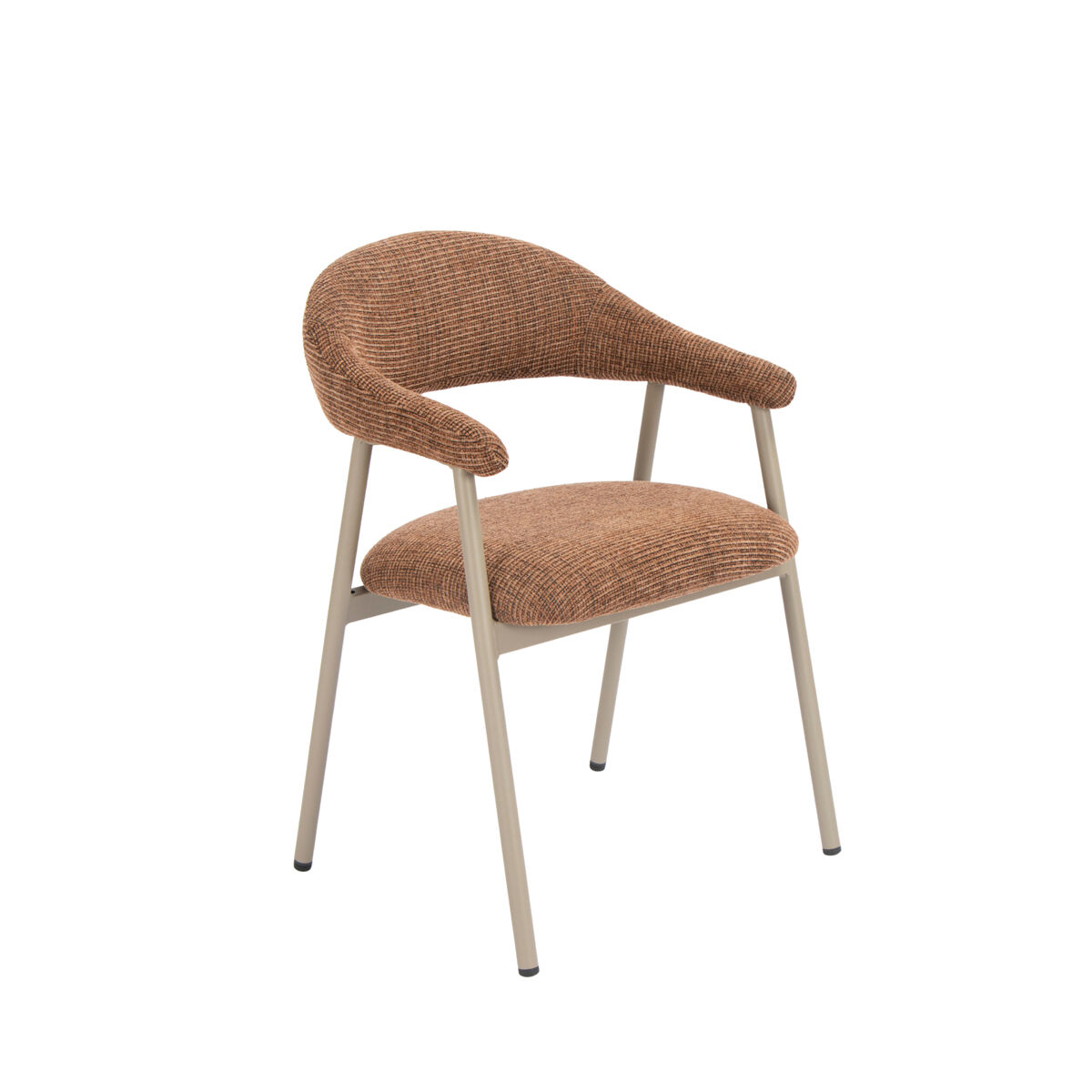 Cadeirão MELILLA tecido terracota