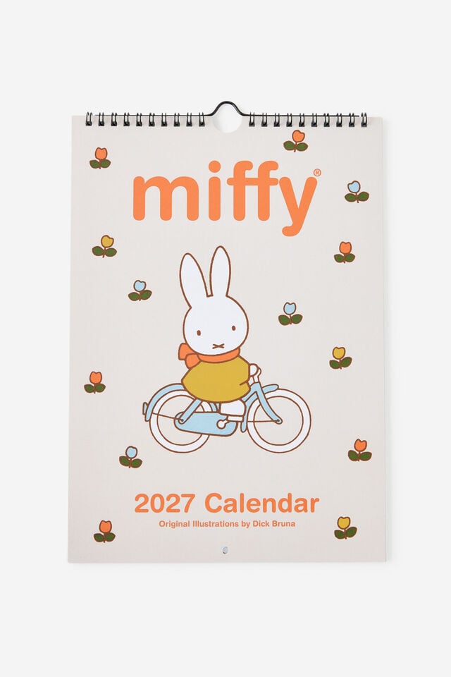 Miffy 2027 Get A Date Wall Calendar