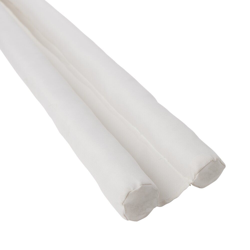 Bas de porte double Ø5xL90cm polyester beige