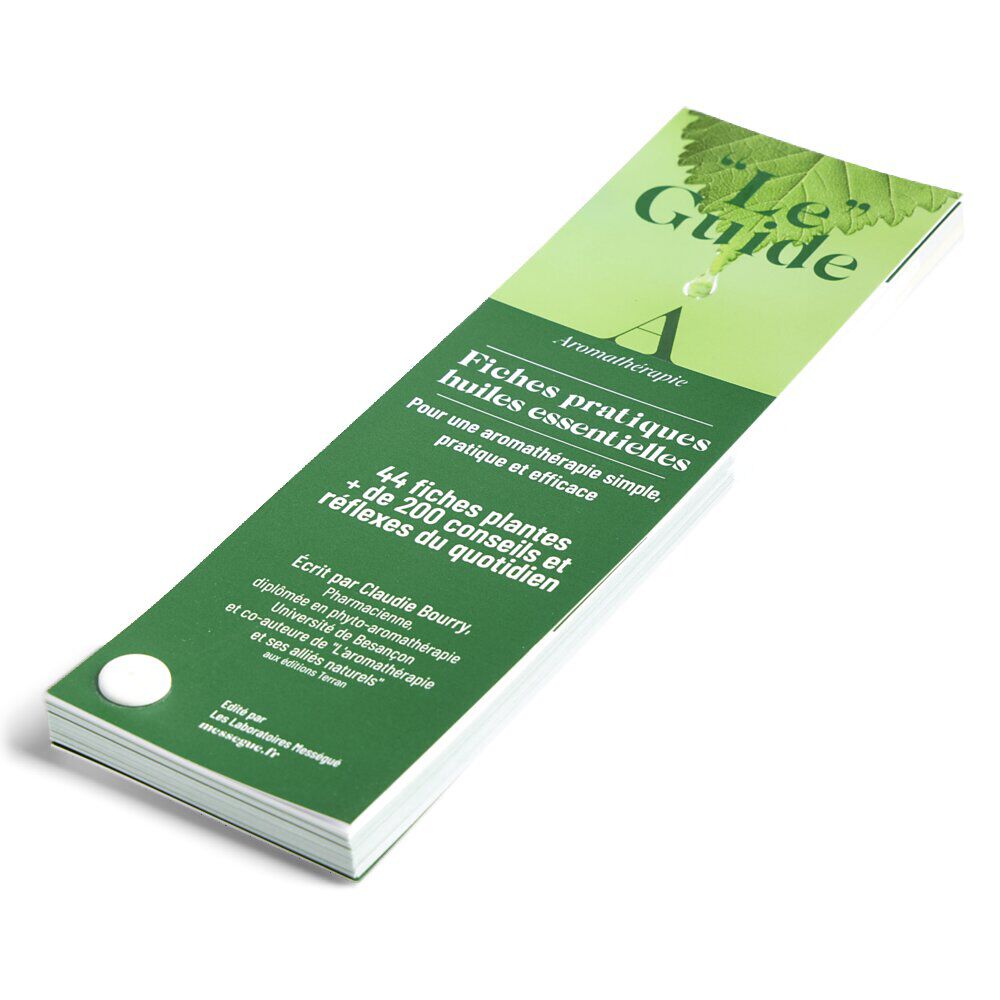 Guide nuancier huiles essentielles Mességué 44 fiches pratiques