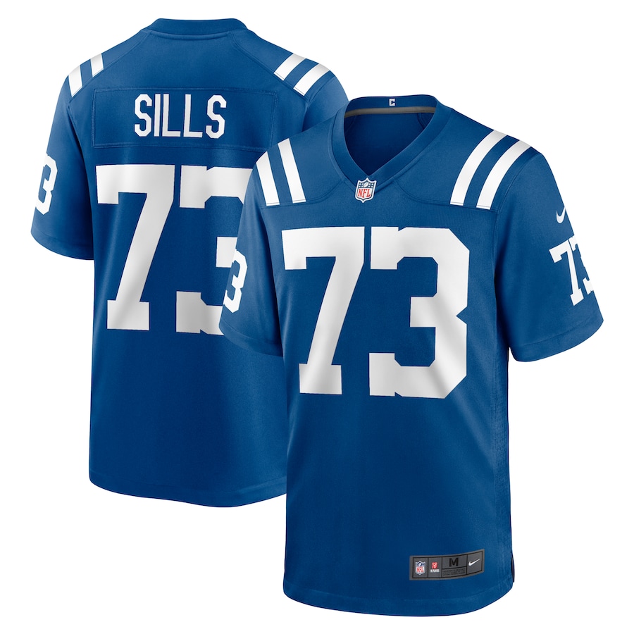 Josh Sills Indianapolis Colts Nike Team Game Jersey -  Royal