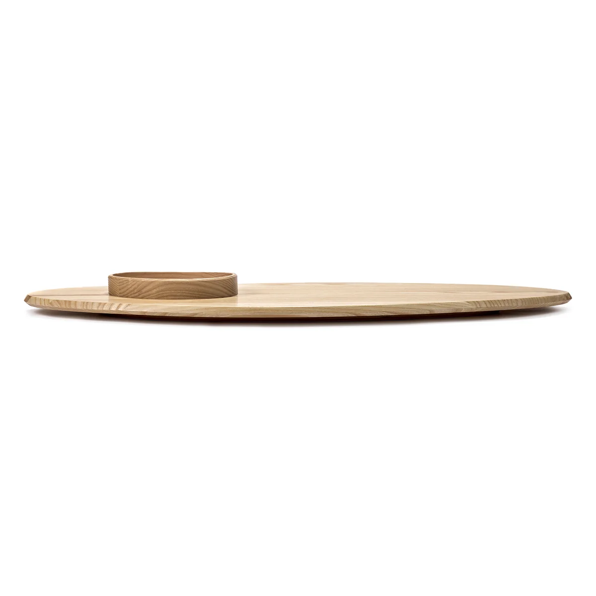 Serax - Dune Holzbrett mit Schale by Kelly Wearstler, 02, Esche natur
