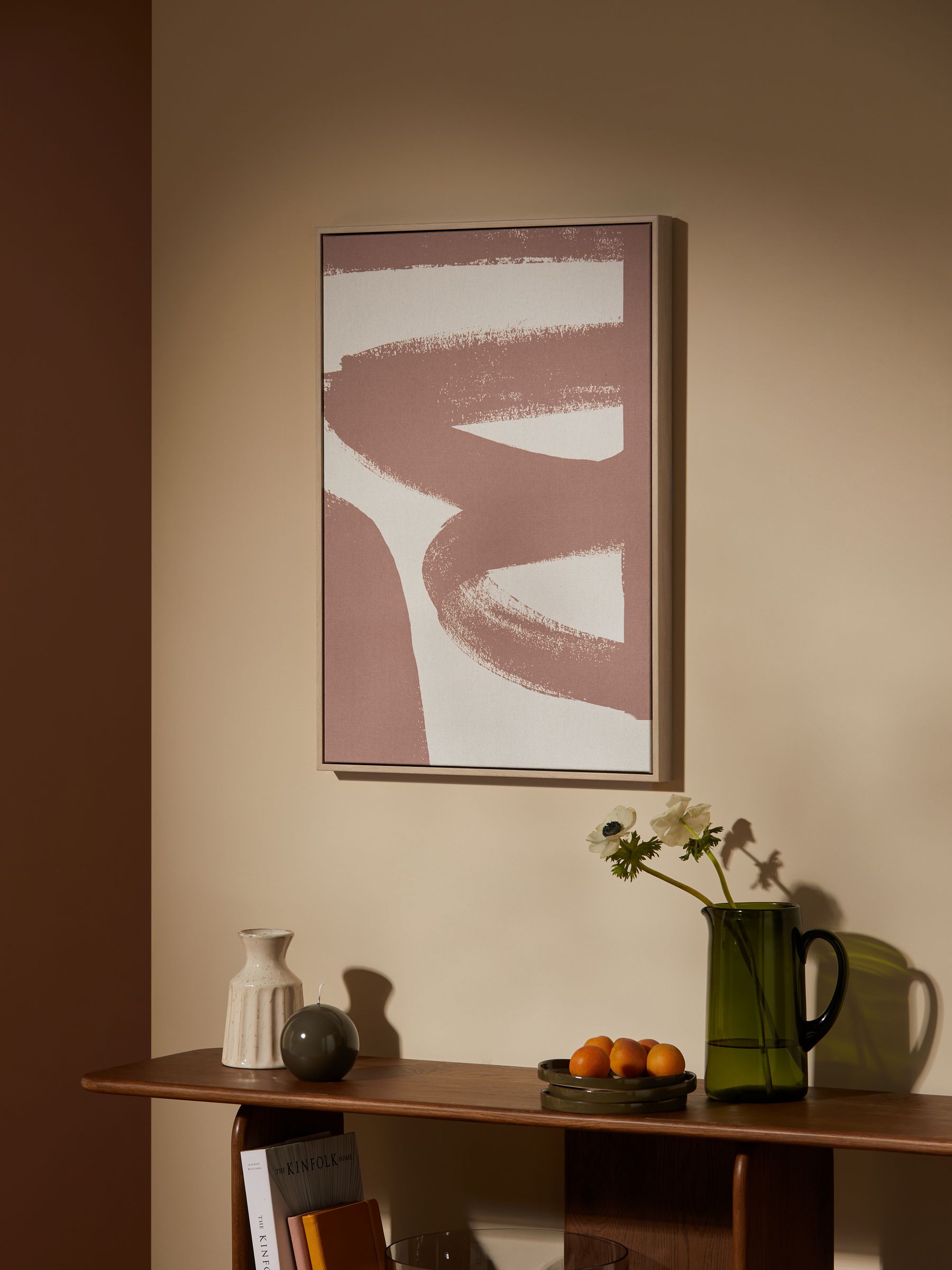 Abstract Canvas Wall Art in Innes Brown
