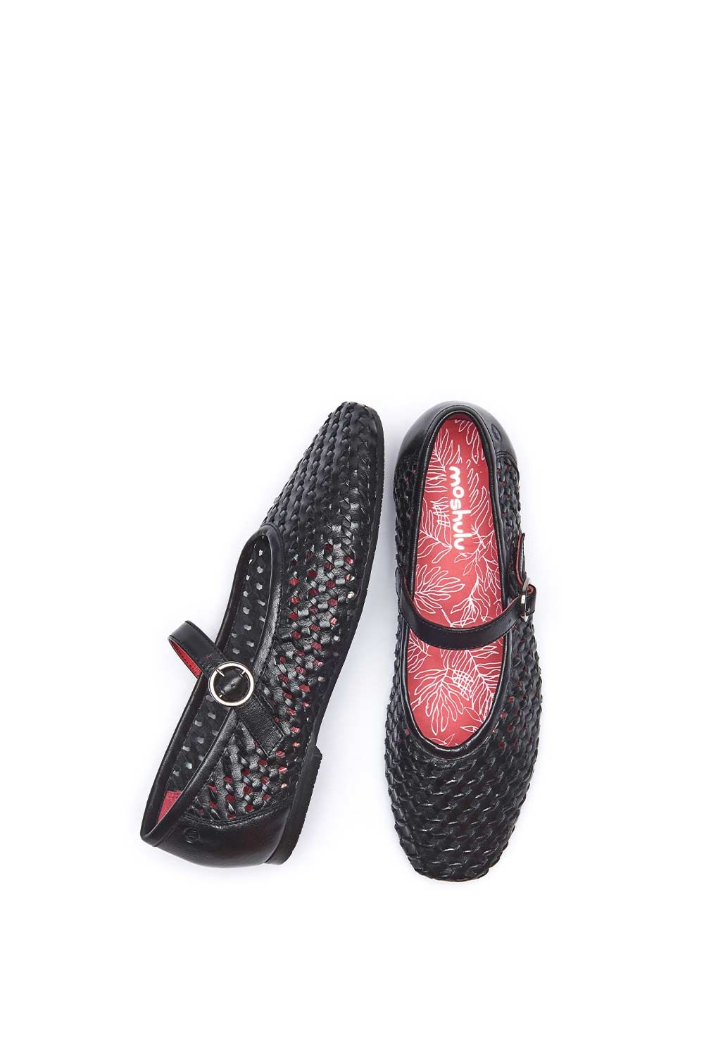 Moshulu Wenna' Mary Jane Woven Ballet Pump