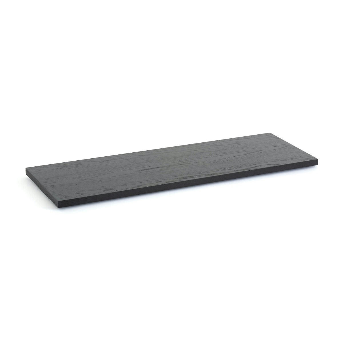 Lot de 2 étagères L110cm plaqué chêne, Johanez