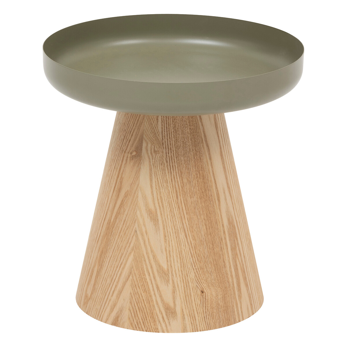 Side table "Hercyna" Verde Gris, 41.8x40x40 cm