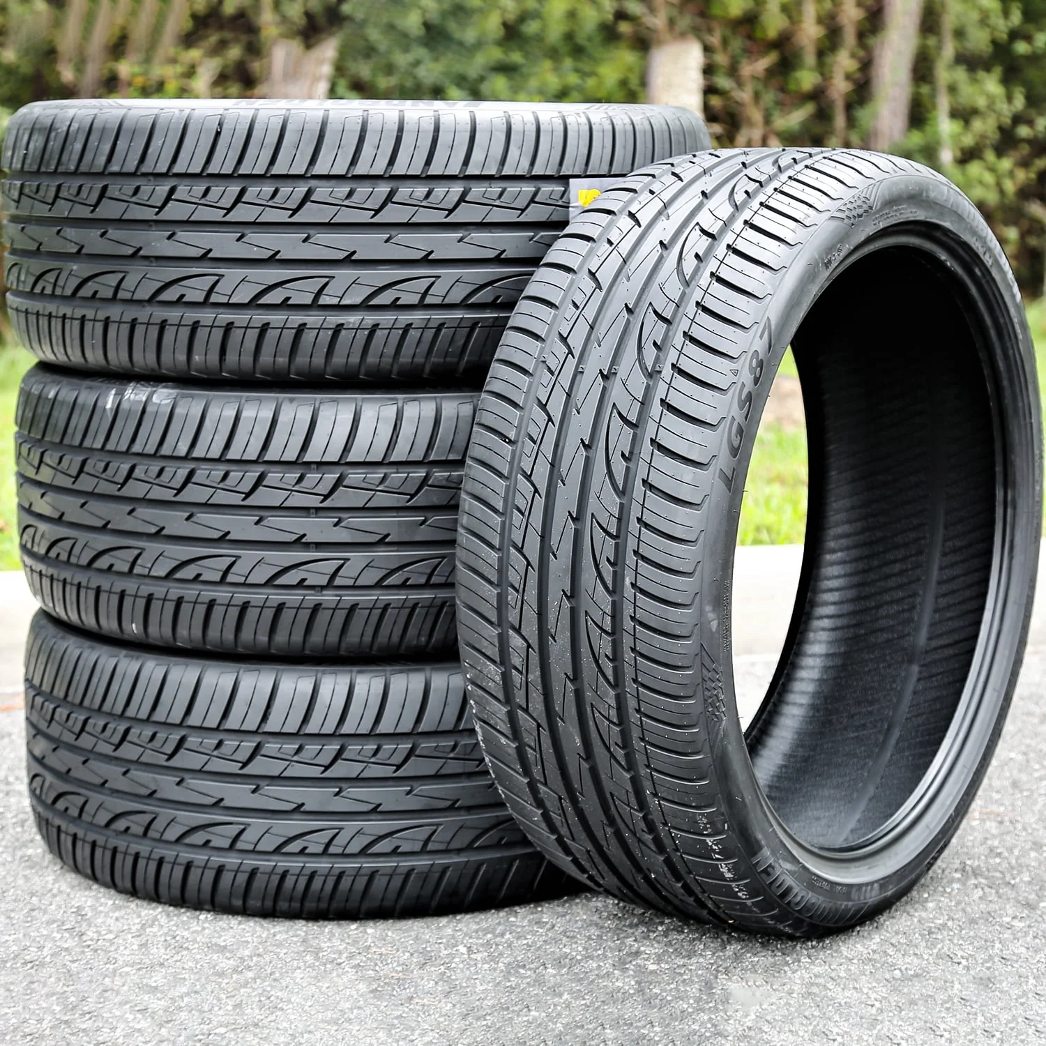 A set of 4 (quad) 275/40R20 ZR 106W XL full season performance tires