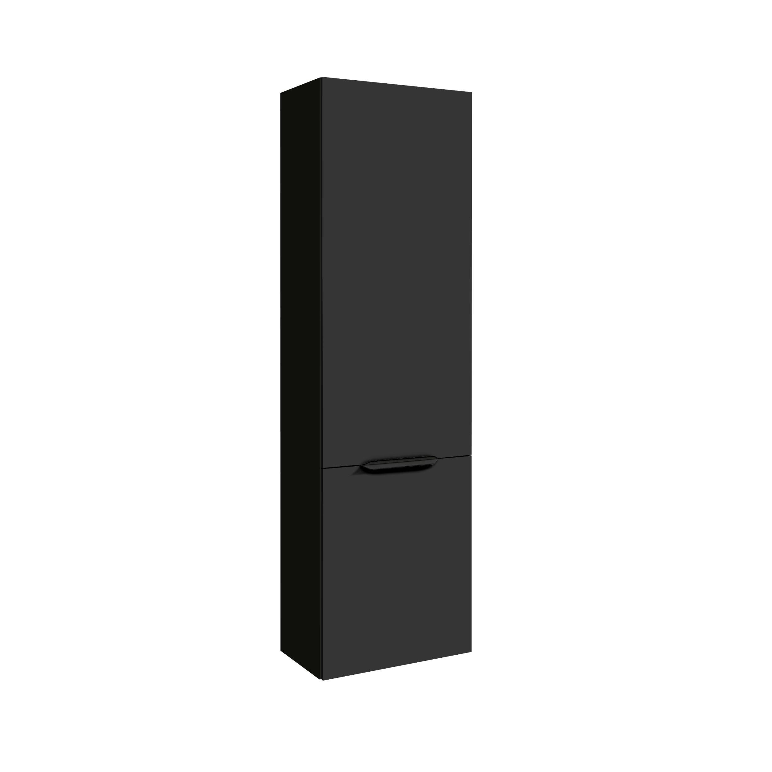 PLAY - Colonne de salle de bain avec rangement PPSM Noir