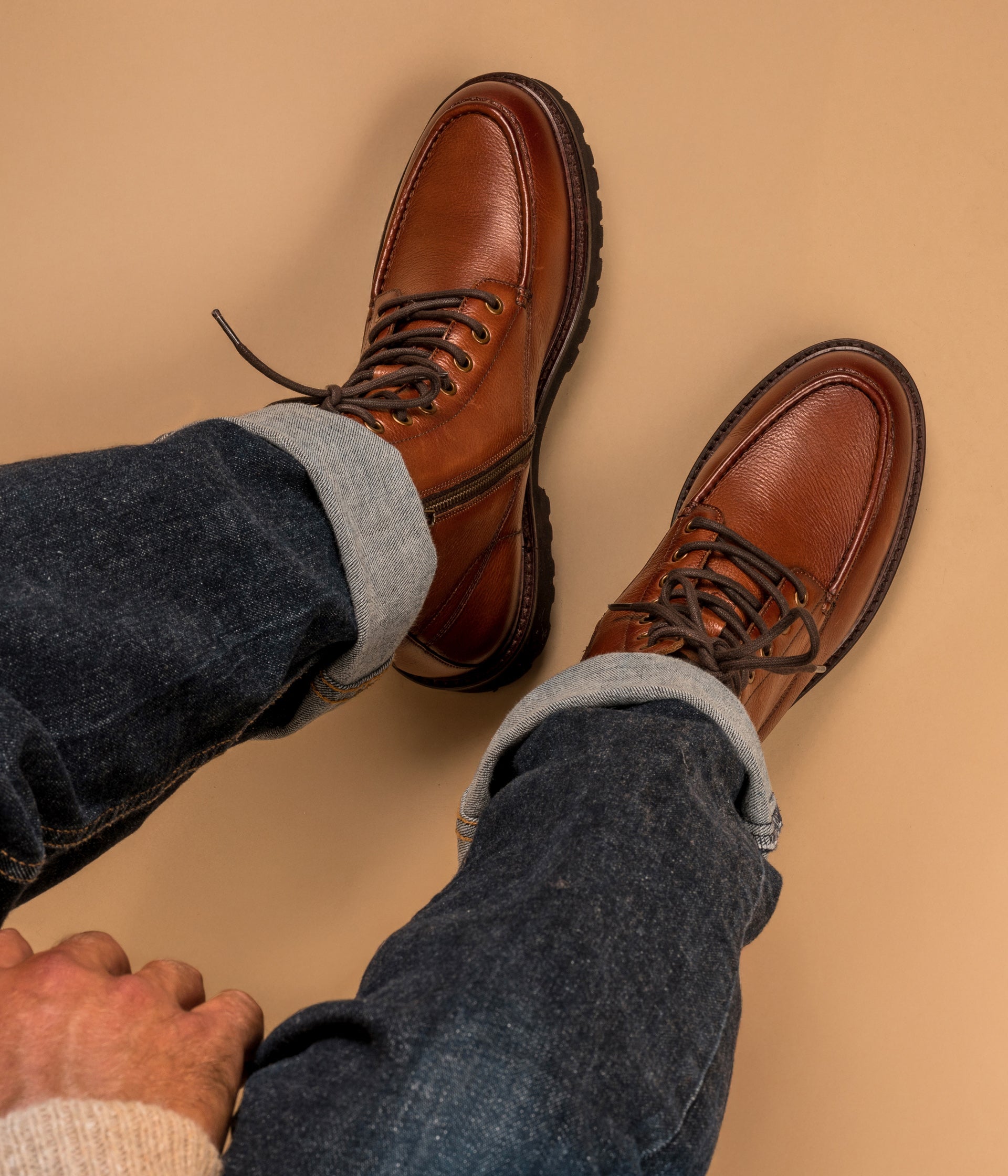 Boots Romelio cognac