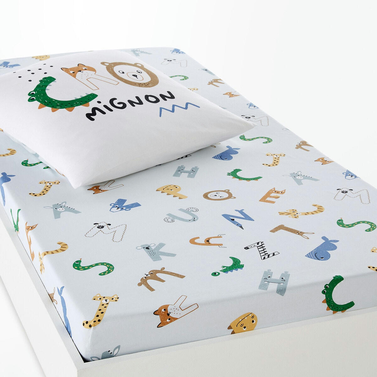 Drap-housse enfant coton, Cro Mignon