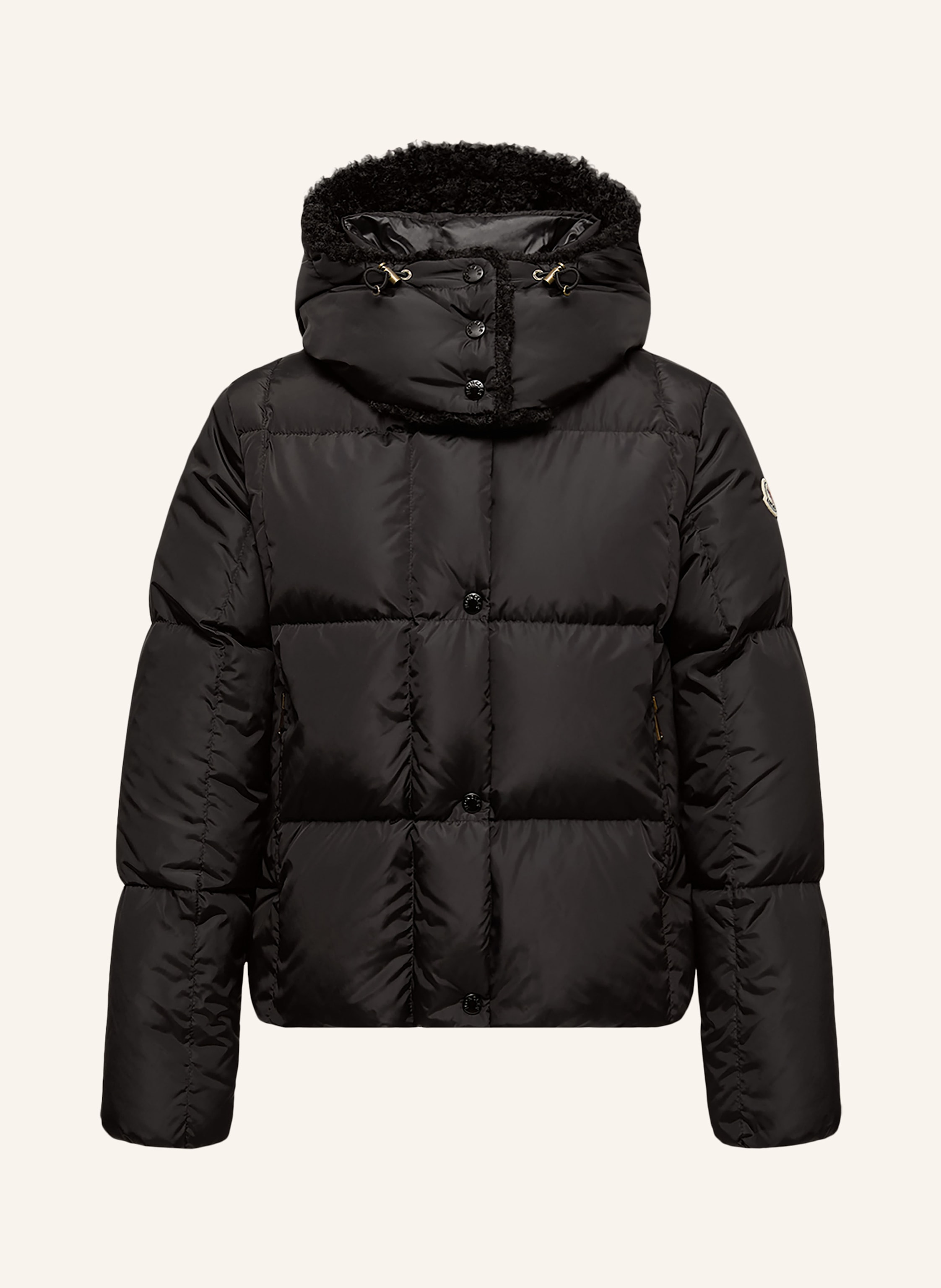 MONCLER Daunenjacke CASTELNOU mit Teddyfell