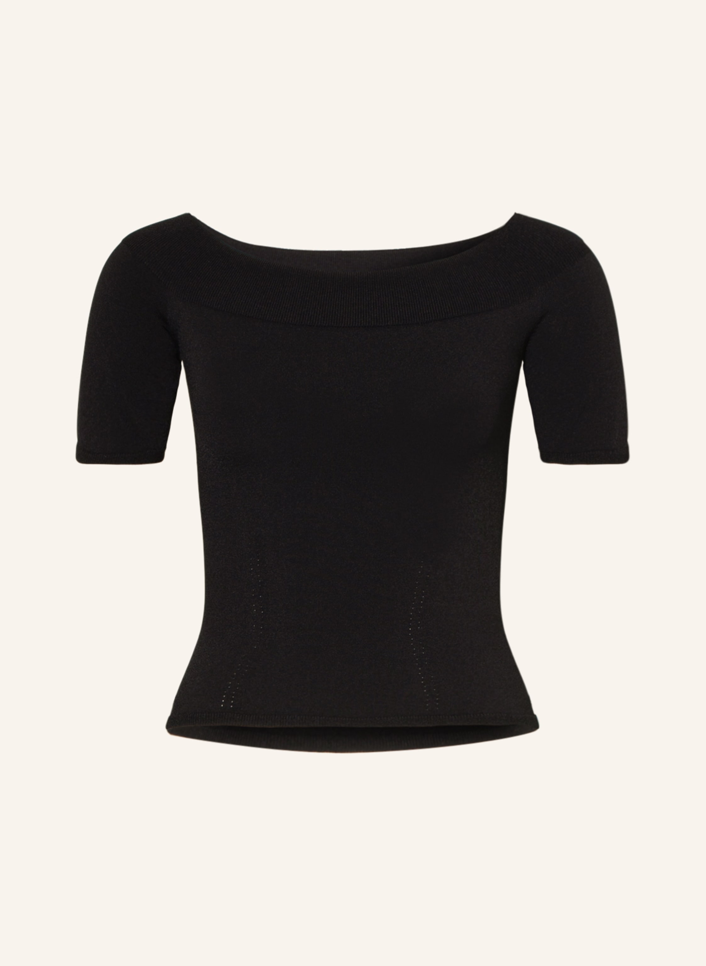 McQUEEN Off-Shoulder-Shirt