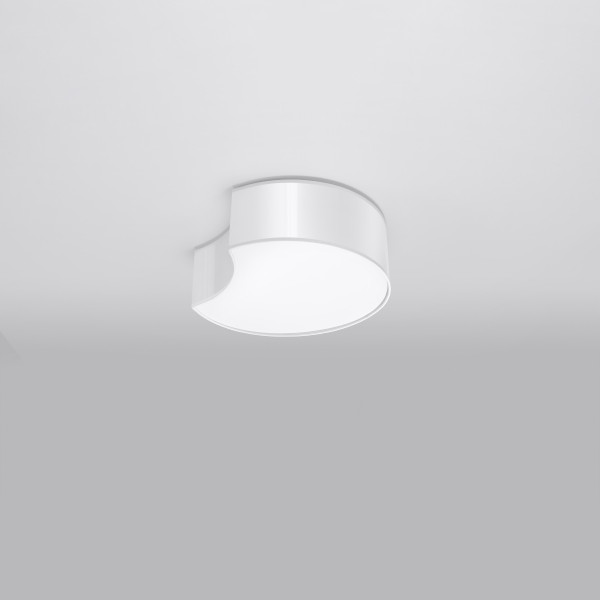 Plafon OKULO biały 2xE27x15W wym:11,5x32x35cm IP20 Pure Lume