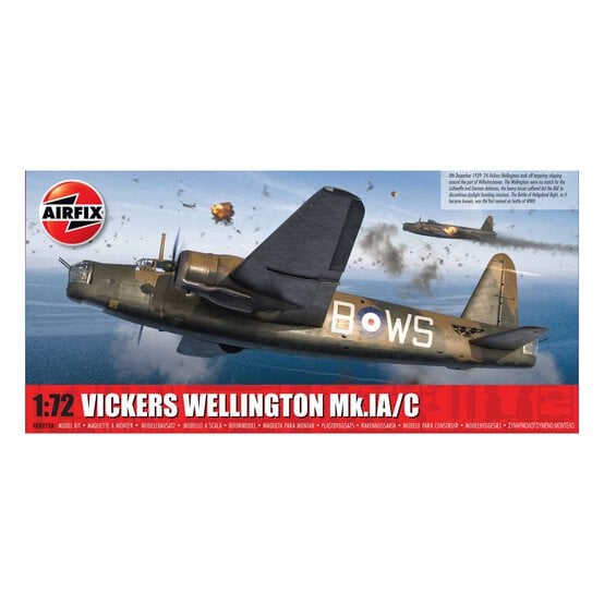 Airfix Vickers Wellington Mk.IA/C Model Kit?1:72