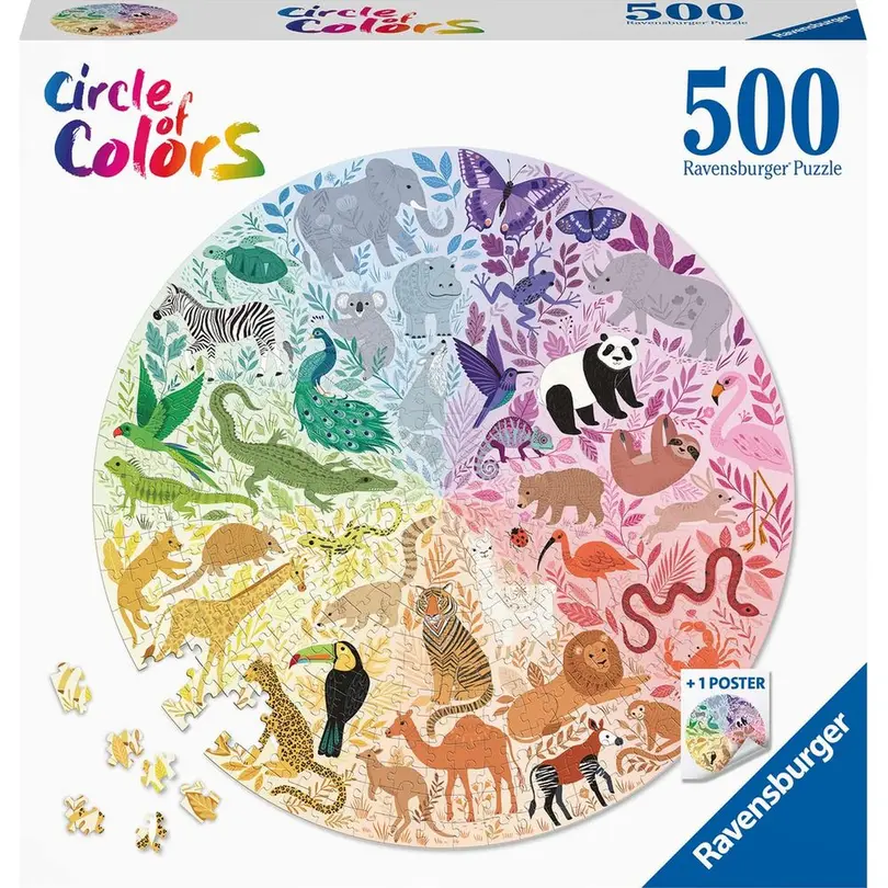 Puzzle Circle of Colors