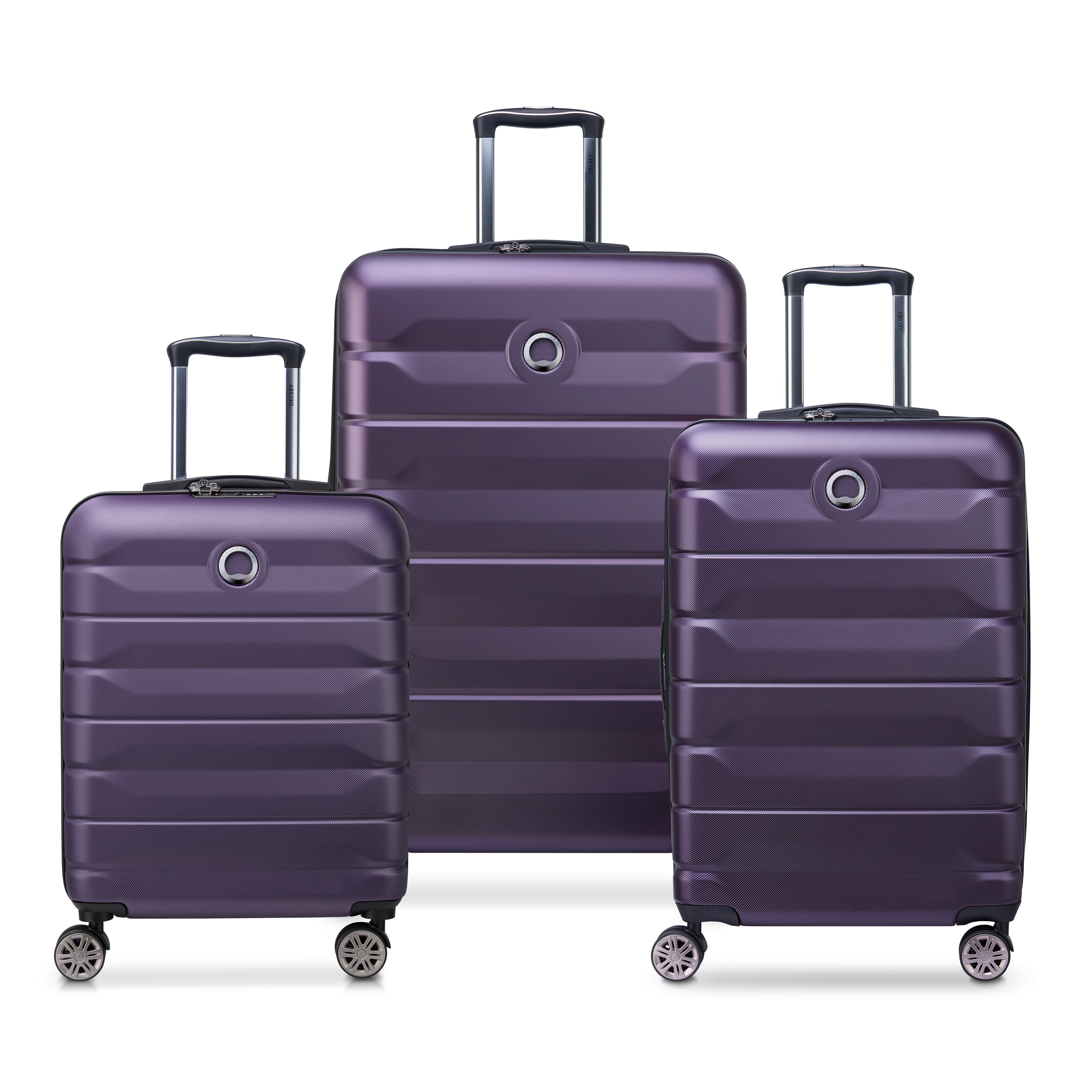 AIR ARMOUR - Set 3 Valises (L-77cm) (M-68cm) (S-Slim-55cm)