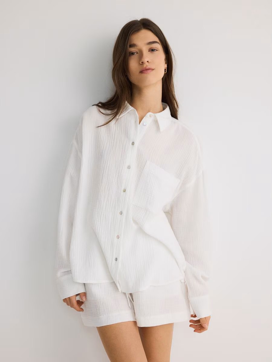 Muslin Cotton Shirt