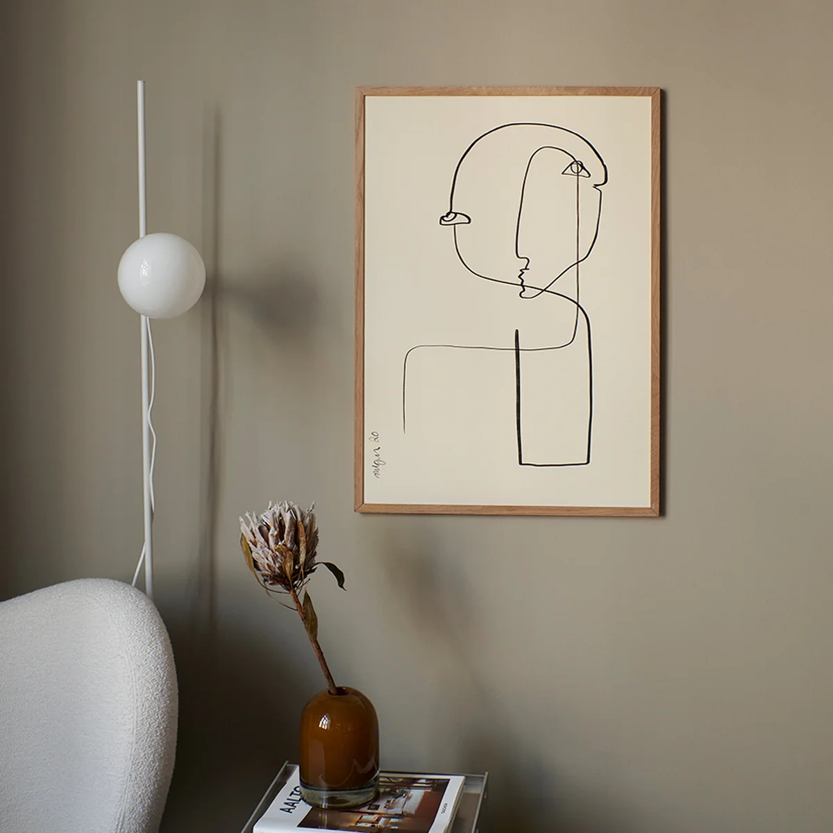 The Poster Club - Sculpture No. 02 von Robin Ahlgren, 50 x 70 cm