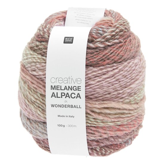 Rico Creative Spring Melange Alpaca Wonderball DK 100g