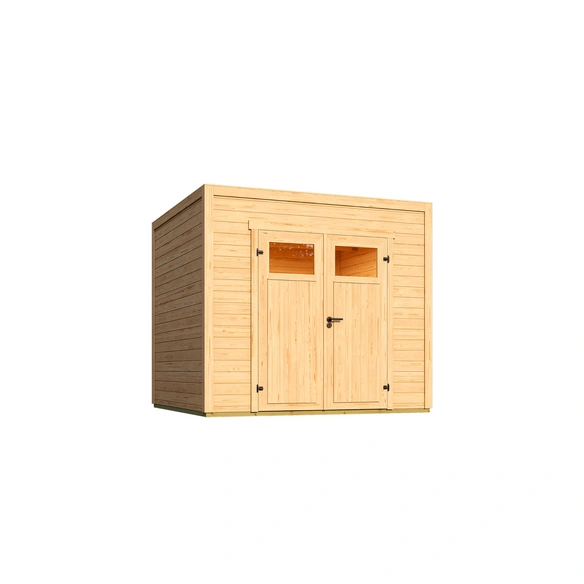 Gartenhaus, NIKA 1,5, 28 mm, 250 x 200, natur