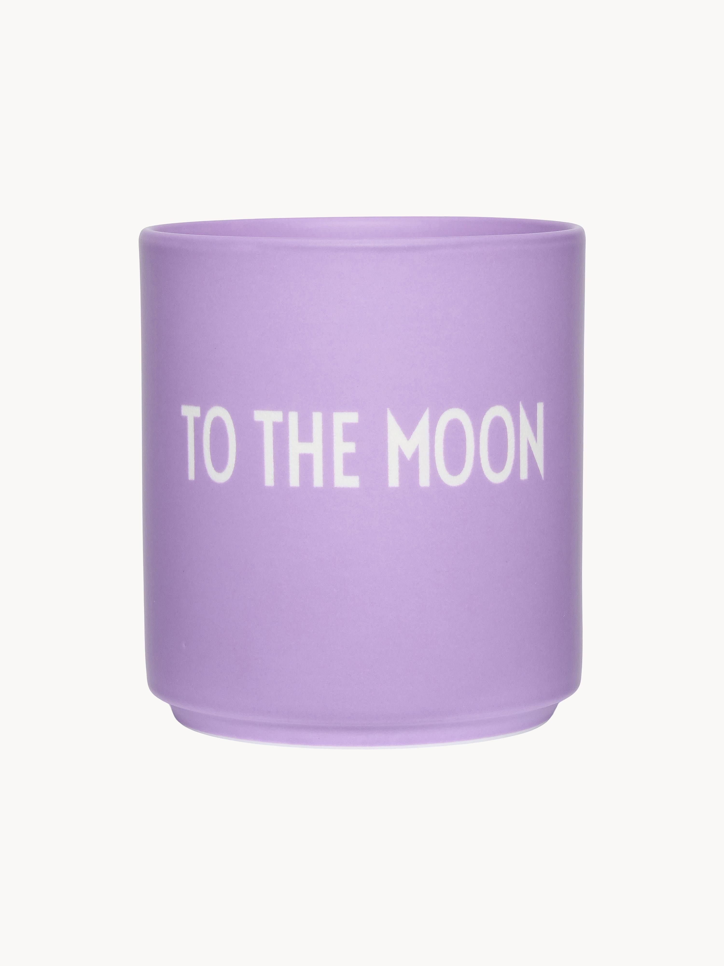 Design-Kaffeebecher To The Moon
