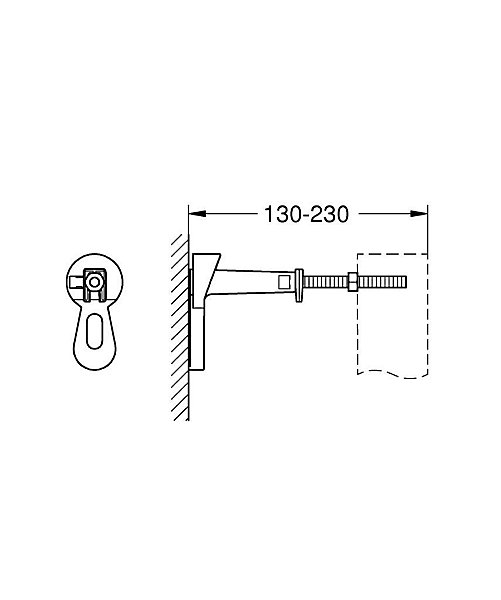 Pack WC Bâti-support   WC sans bride Infinitio Design   Abattant softclose   Plaque chrome