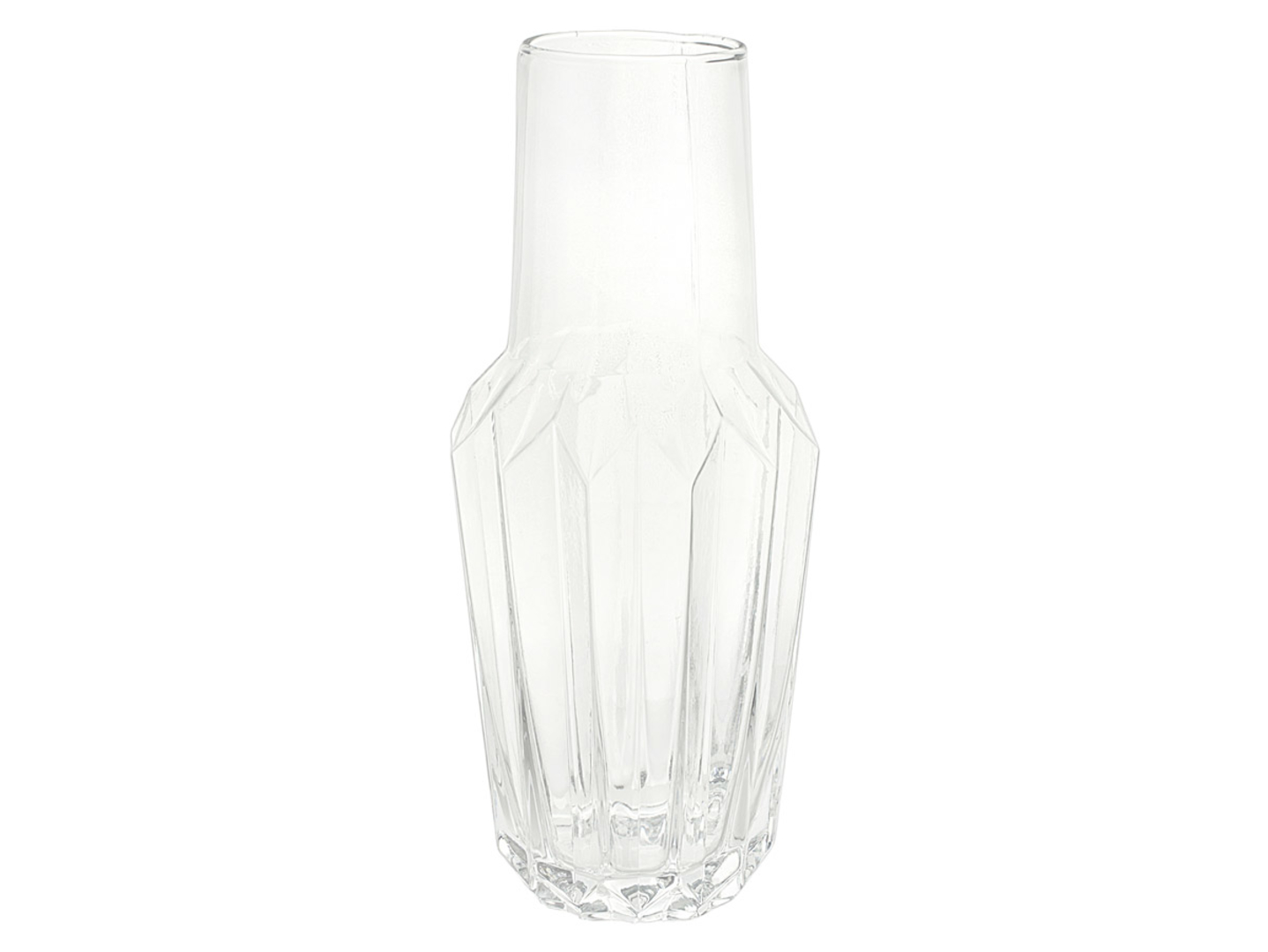 Wazon szklany Crystal 37 cm transparentny