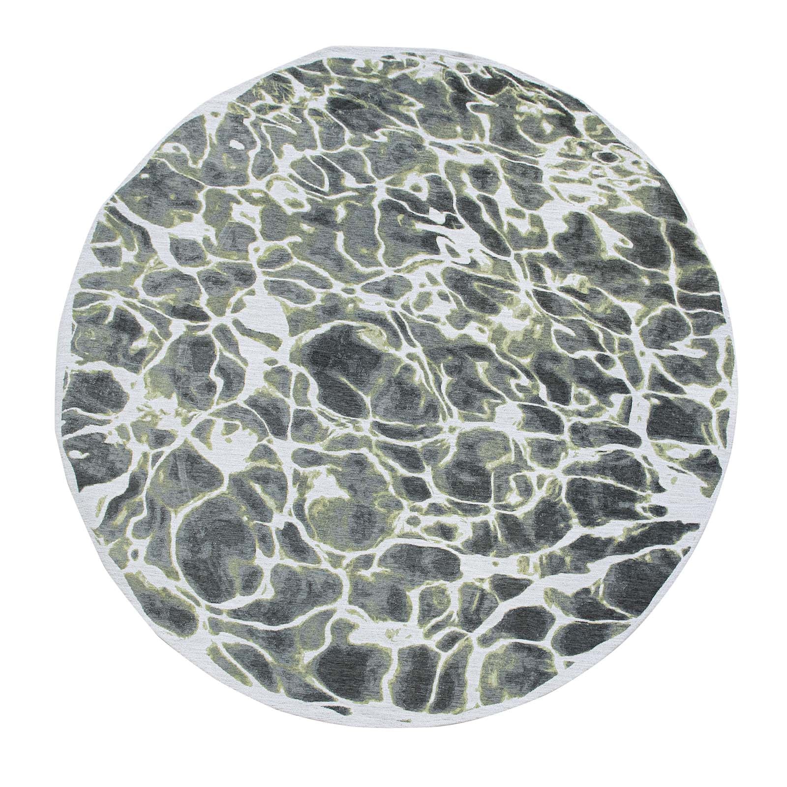 Louis De Poortere vloerkleed River - groen - 140x140cm