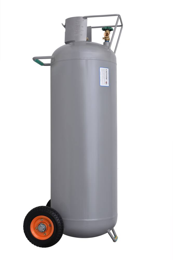 Manchester Tank Propane Tank with Cart, 100-lb