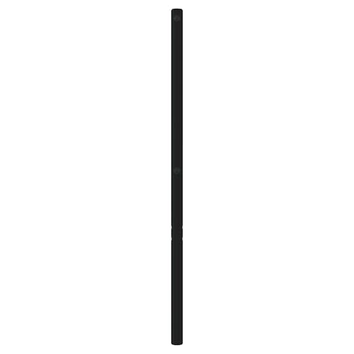 NNEVL Metal Headboard Black 137 cm