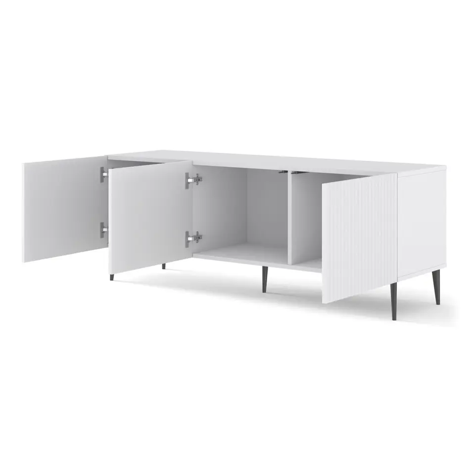 Ravenna B TV-meubel 150 3D gefreesd MDF folie mat