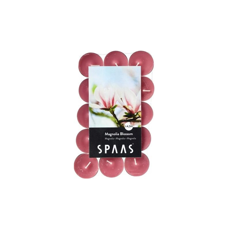 Bougie chauffe-plats parfumée magnolia 30 pièces