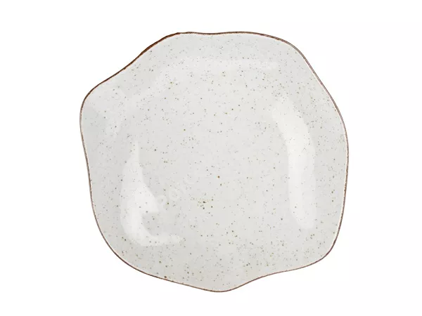 Komplet talerzy na 6 osób (18el) Lubiana - Stone Age / Kremowy - TP25