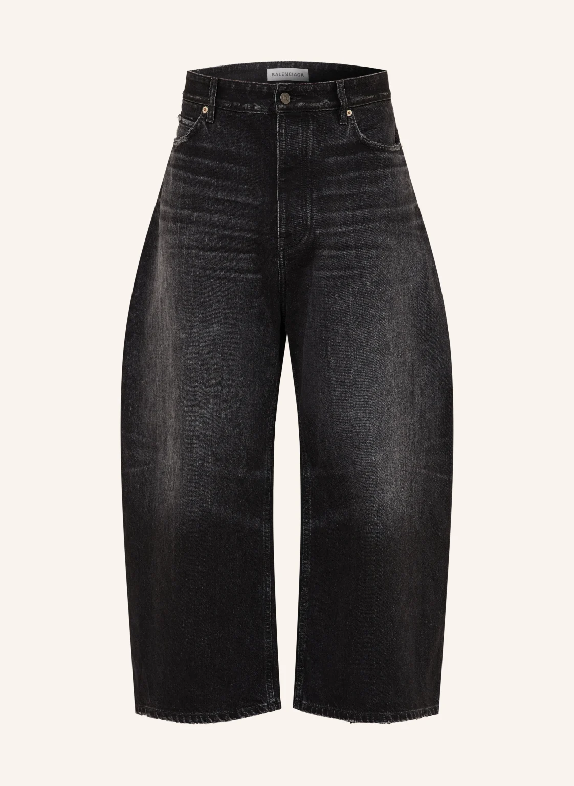 BALENCIAGA Jeans Regular Fit mit verkürzter Beinlänge