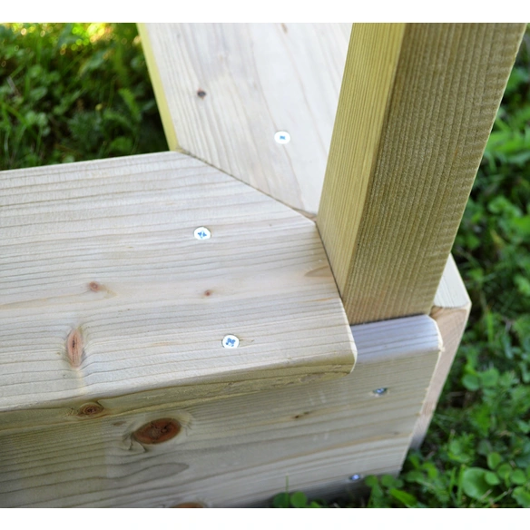Spielhaus »Alpaka«, BxHxT: 350 x 242 x 290 cm, Holz, natur