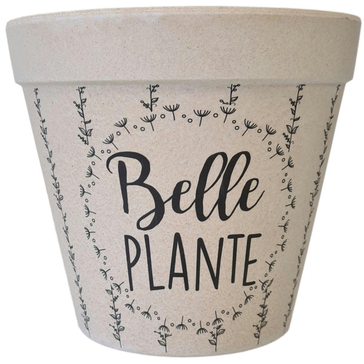 BELLE PLANTE - Cache pot bambou D17cm