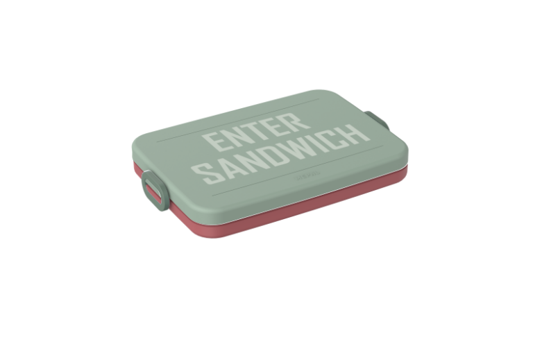 Ontwerp je eigen lunchbox Take a Break flat - Enter Sandwich