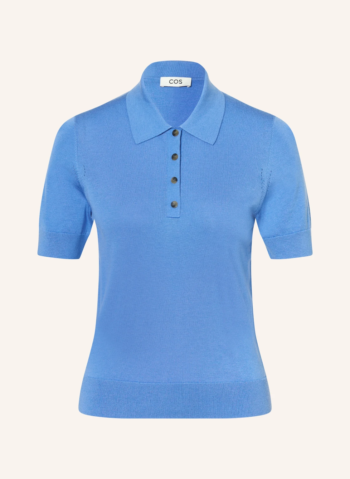 COS Strick-Poloshirt