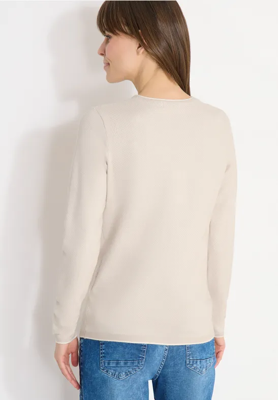 Two-Tone Pullover