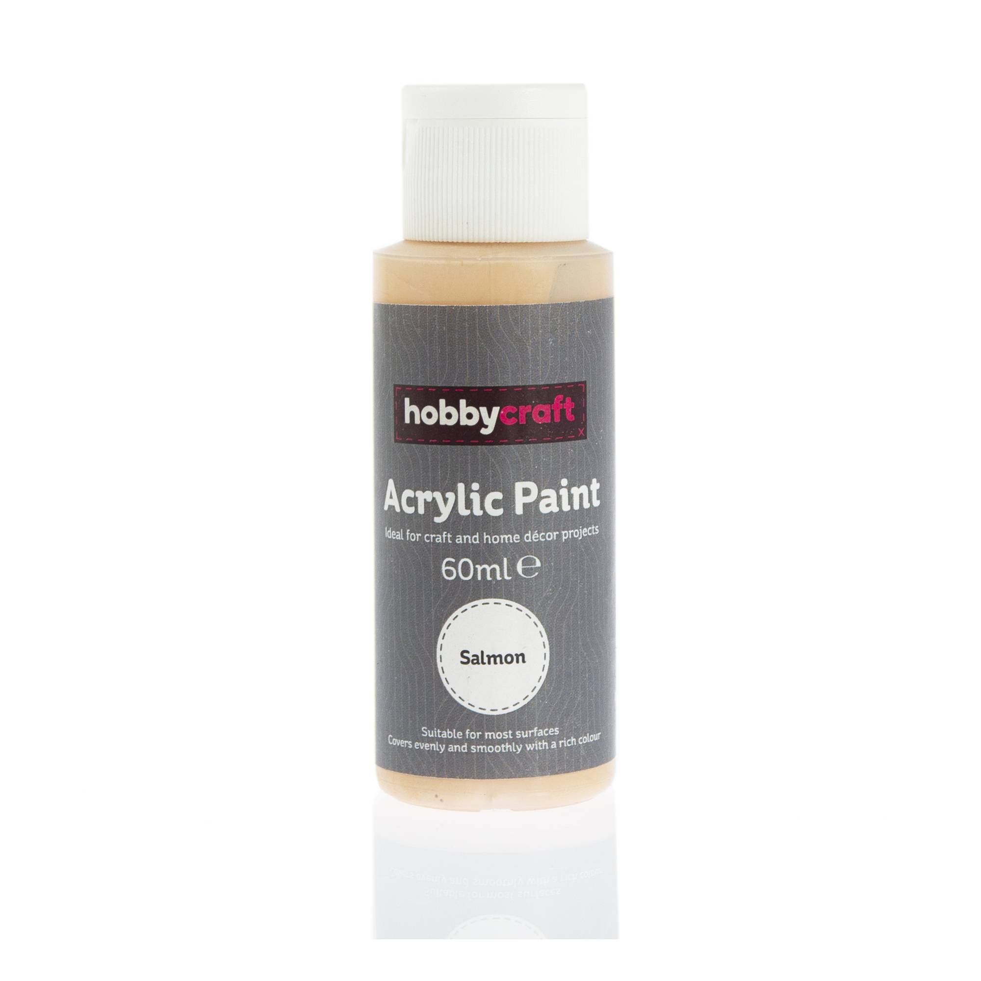 Salmon Acrylic Craft Paint 60ml